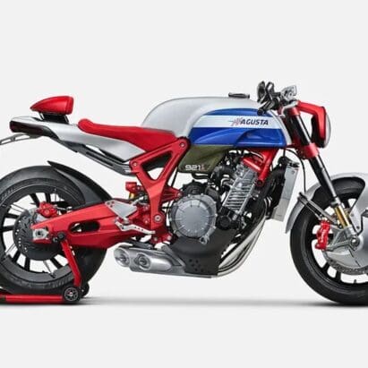 MV Agusta's new 921 S cafe racer concept, debuted recently at EICMA 2022. Media sourced from MCN.