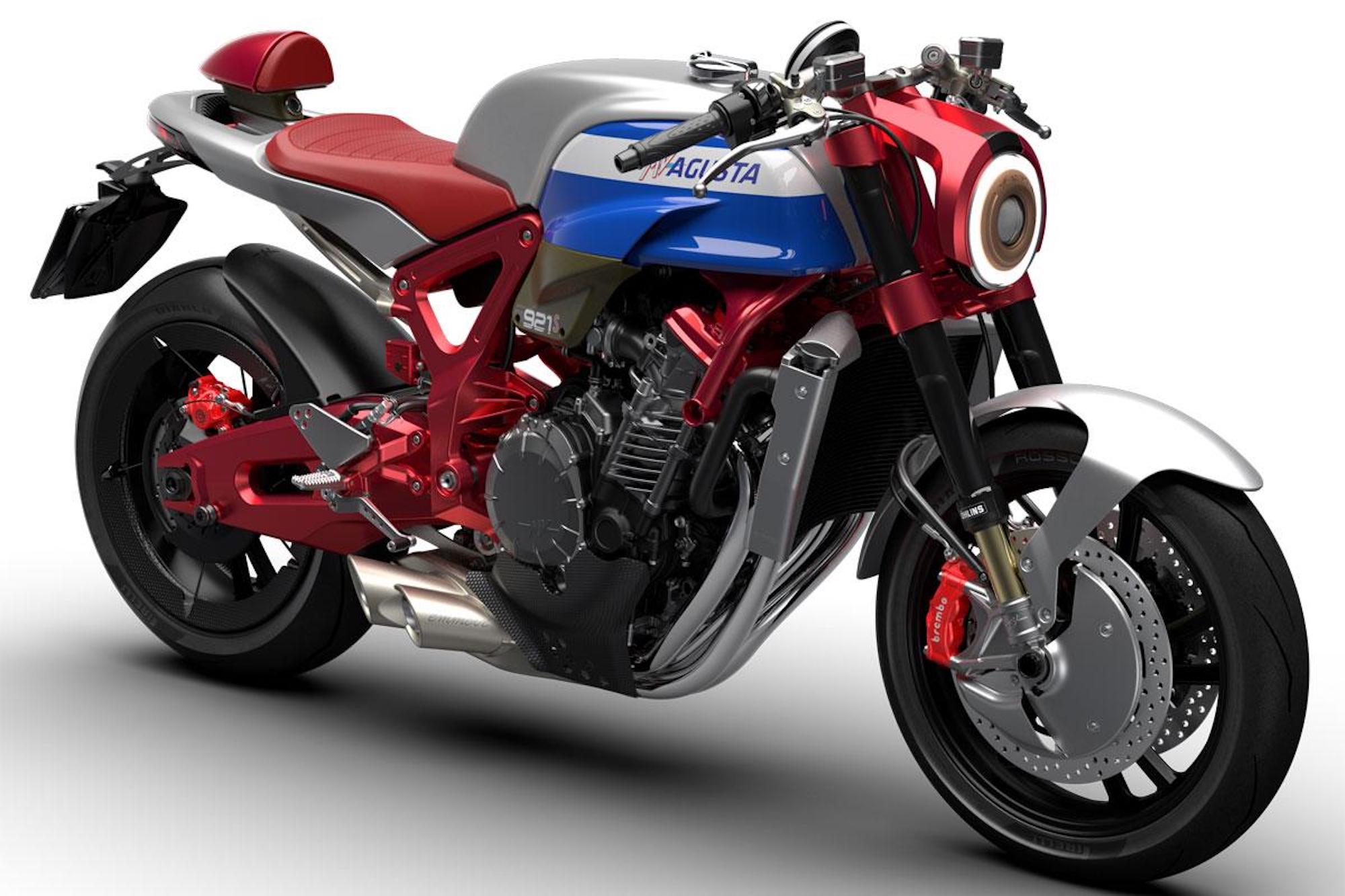 MV Agusta New 921 S Café Racer Concept Set for 2024 Debut LaptrinhX