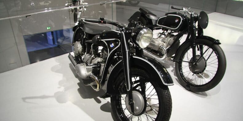 BMW's iconic R12. Media sourced from Wikipedia.