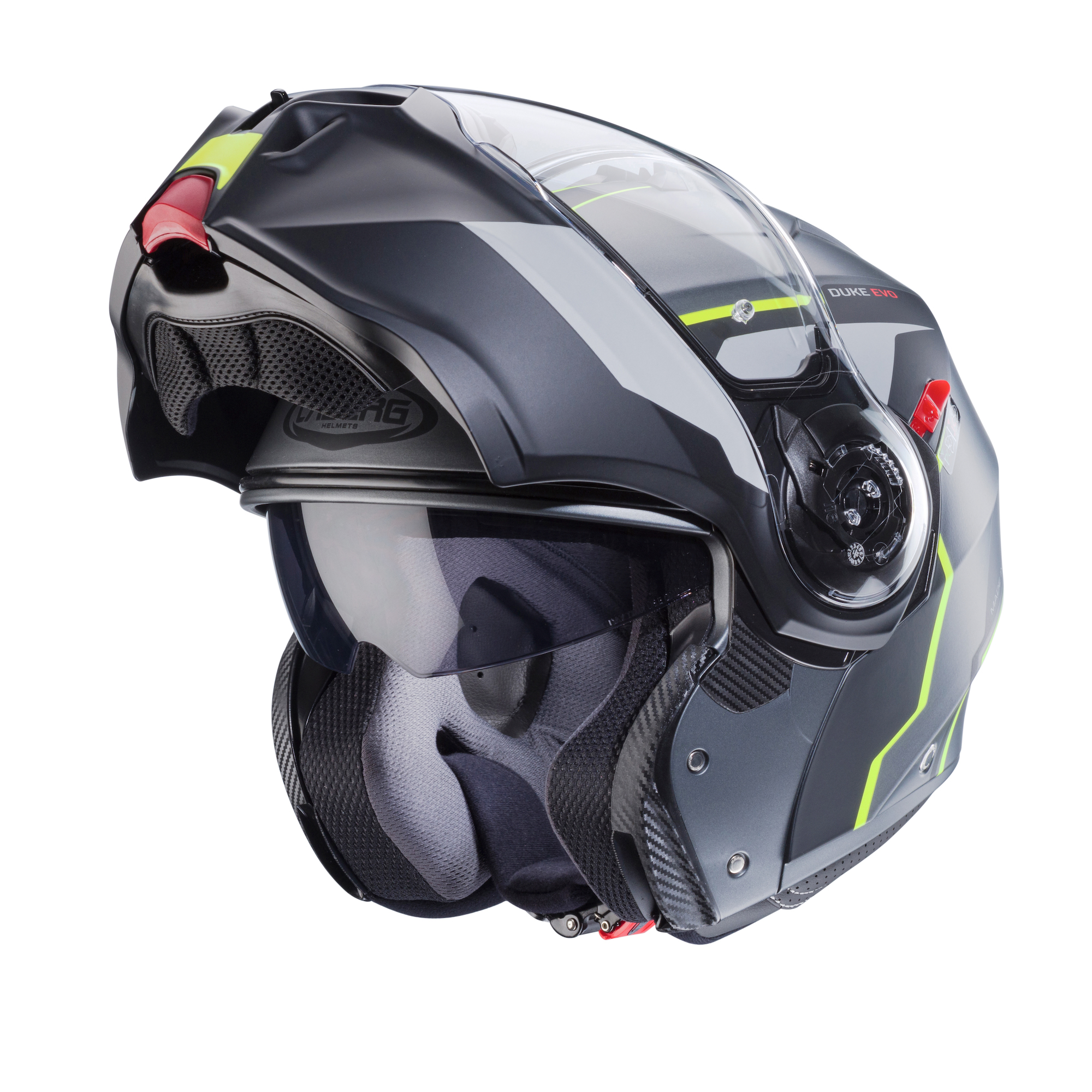 Caberg's Duke EVO helmet. Media sourced from Caberg's press release.