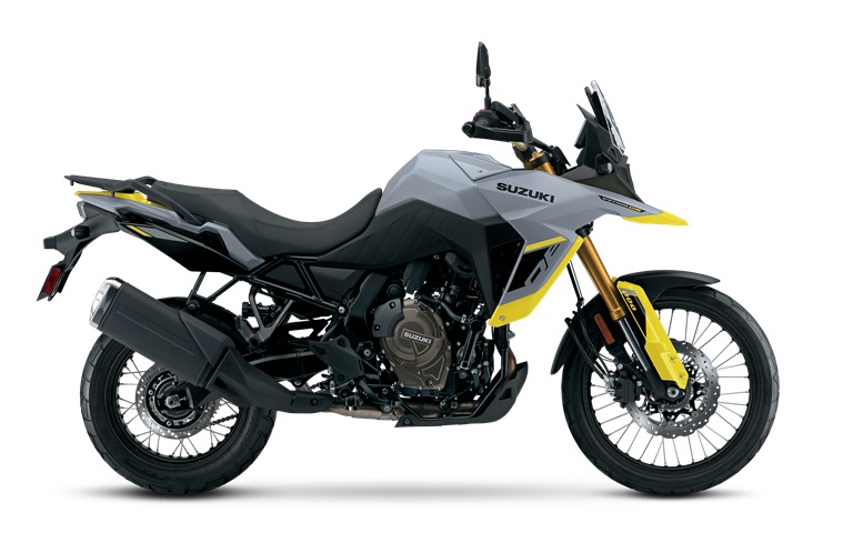 Suzuki's all-new V-Strom 800DE. Media sourced from Suzuki.