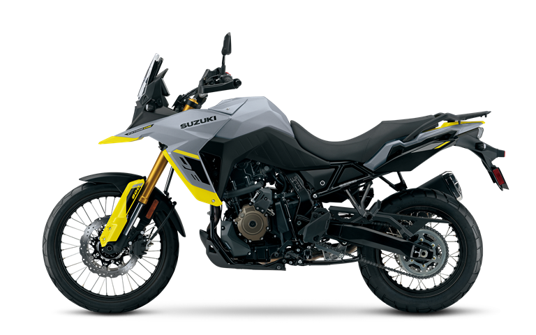 Suzuki's all-new V-Strom 800DE. Media sourced from Suzuki.