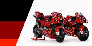 Ducati's MotoGP team bike[s]. Media sourced from Ducati.