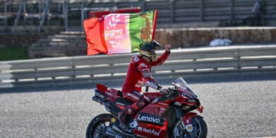 Ducati's the World Champion, winning a trifecta of crowns for Bologna! Media sourced from Ducati's Media House.