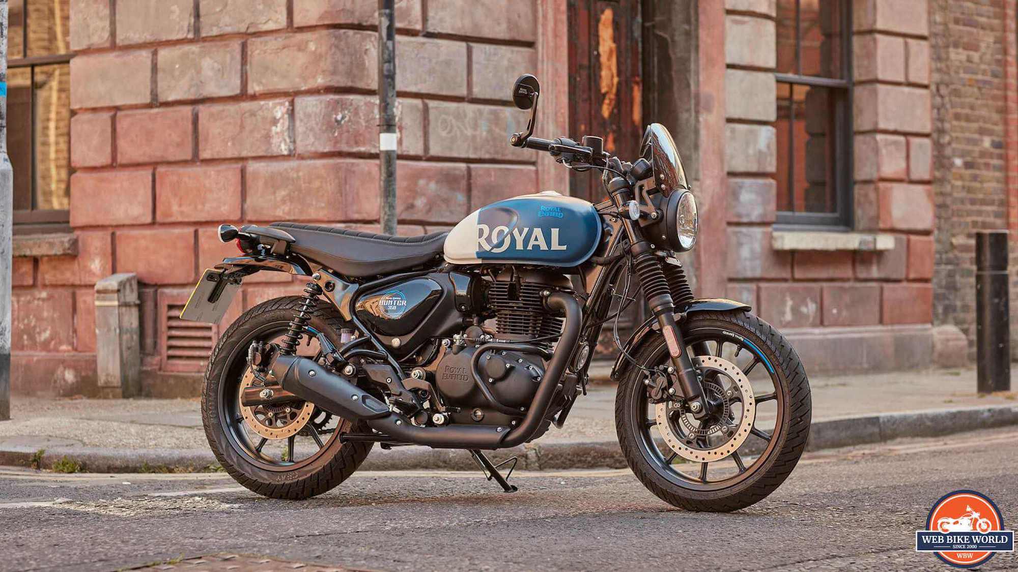 Royal Enfield's Hunter 350. Media sourced from our own review on the Royal Enfield Hunter 350. All rights reserved.