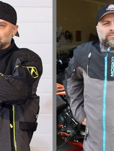 The Klim Raptor GTX jacket vs the Mosko Moto Basilisk.