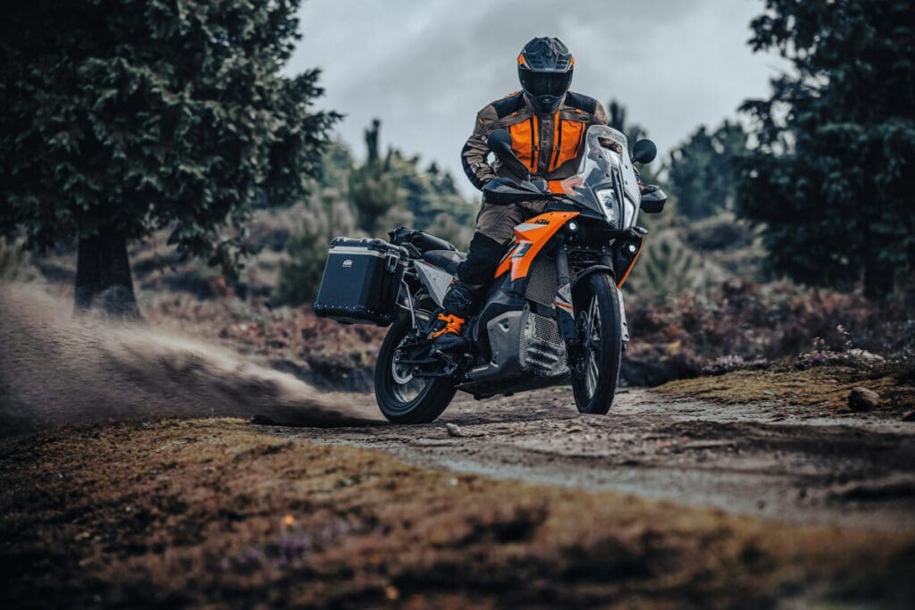 KTM's all-new 2023 890 Adventure. Media sourced from KTM's press release.