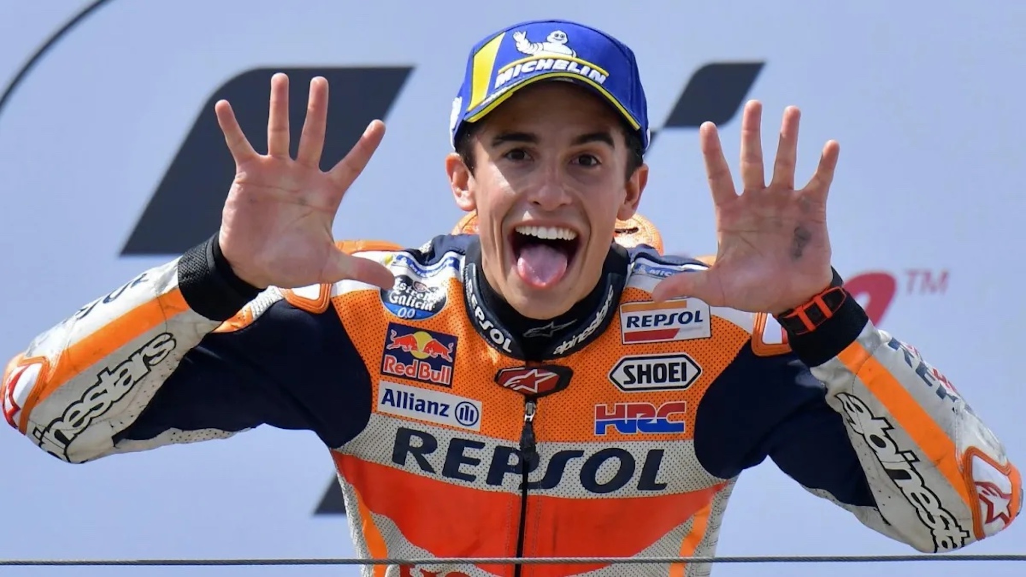 Marc Marquez in his natural habitat. Media sourced from Motors Actu.