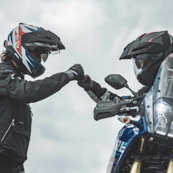 Schuberth's all-new E2 motorcycle helmet. Media sourced from Schuberth's website.