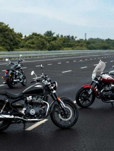 Royal Enfield's brand new Super Meteor 650. Media sourced from Royal Enfield.