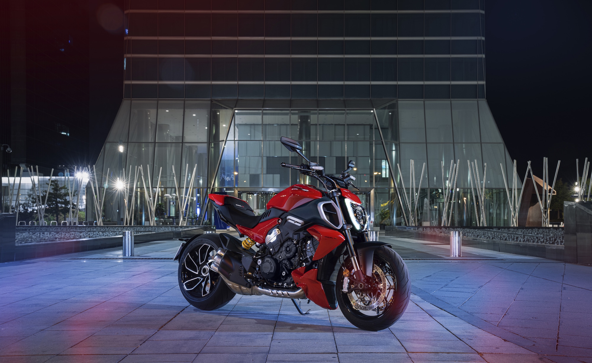 Ducati's Dial V4, voted the most beautiful motorcycle at EICMA 2022. Media sourced from Ducati's press release.