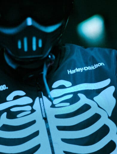A view of pieces from the Harley-Davidson x NEIGHBORHOOD collection. Media sourced from Modern Notoriety.