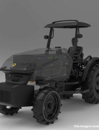 A new colleboration: Energica Inside and Solectrac in the bid to create electric tractors for our global agriculture industry. Media sourced from Ideanomics/Energica's press release.