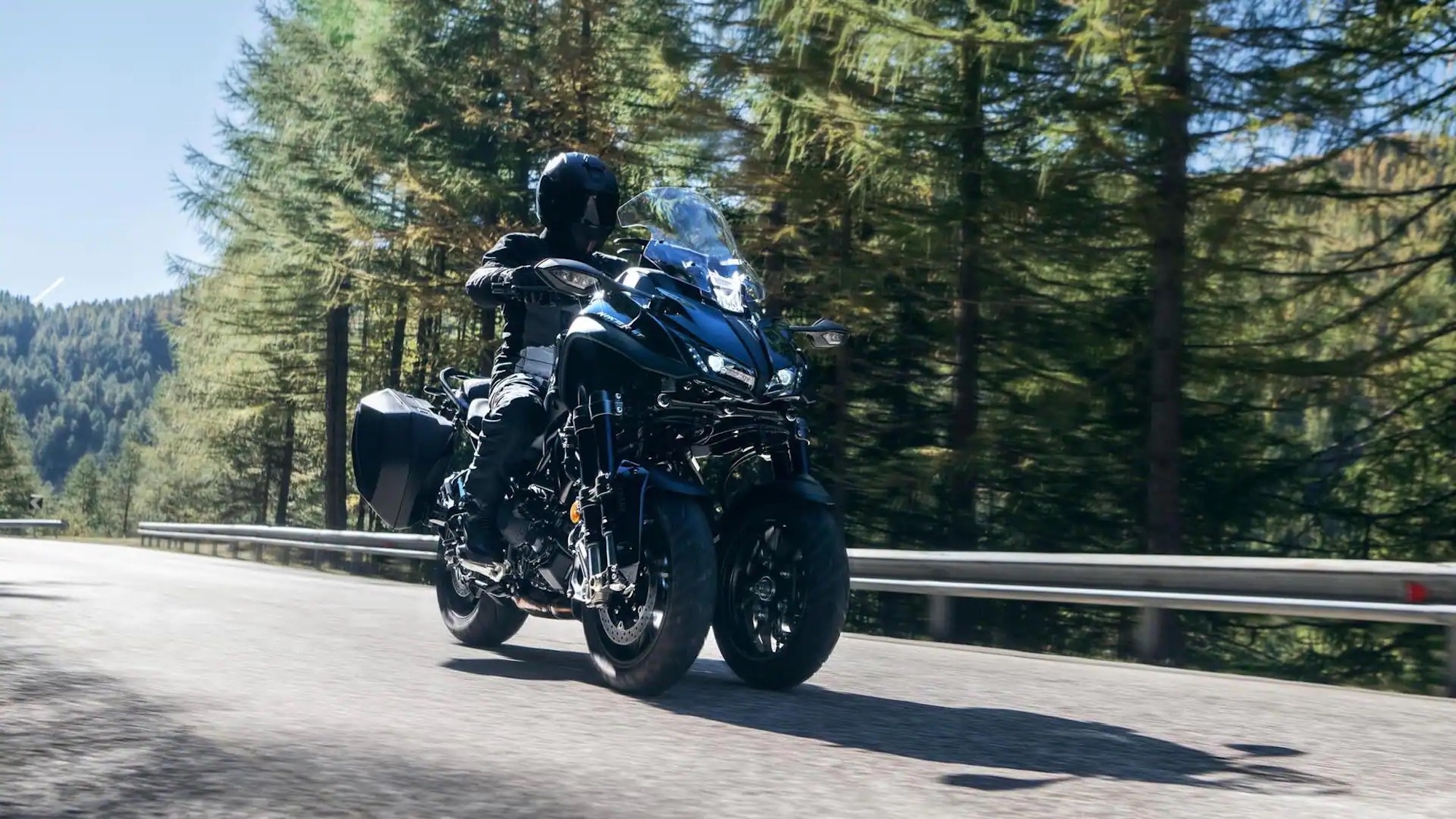 Yamaha’s updated Niken GT, which comes with an updated engine, as well as elevated functions, updated seat/frame, new electronics, and a bit of shed weight - all just in time for 2023. Media sourced from NewsBytes.