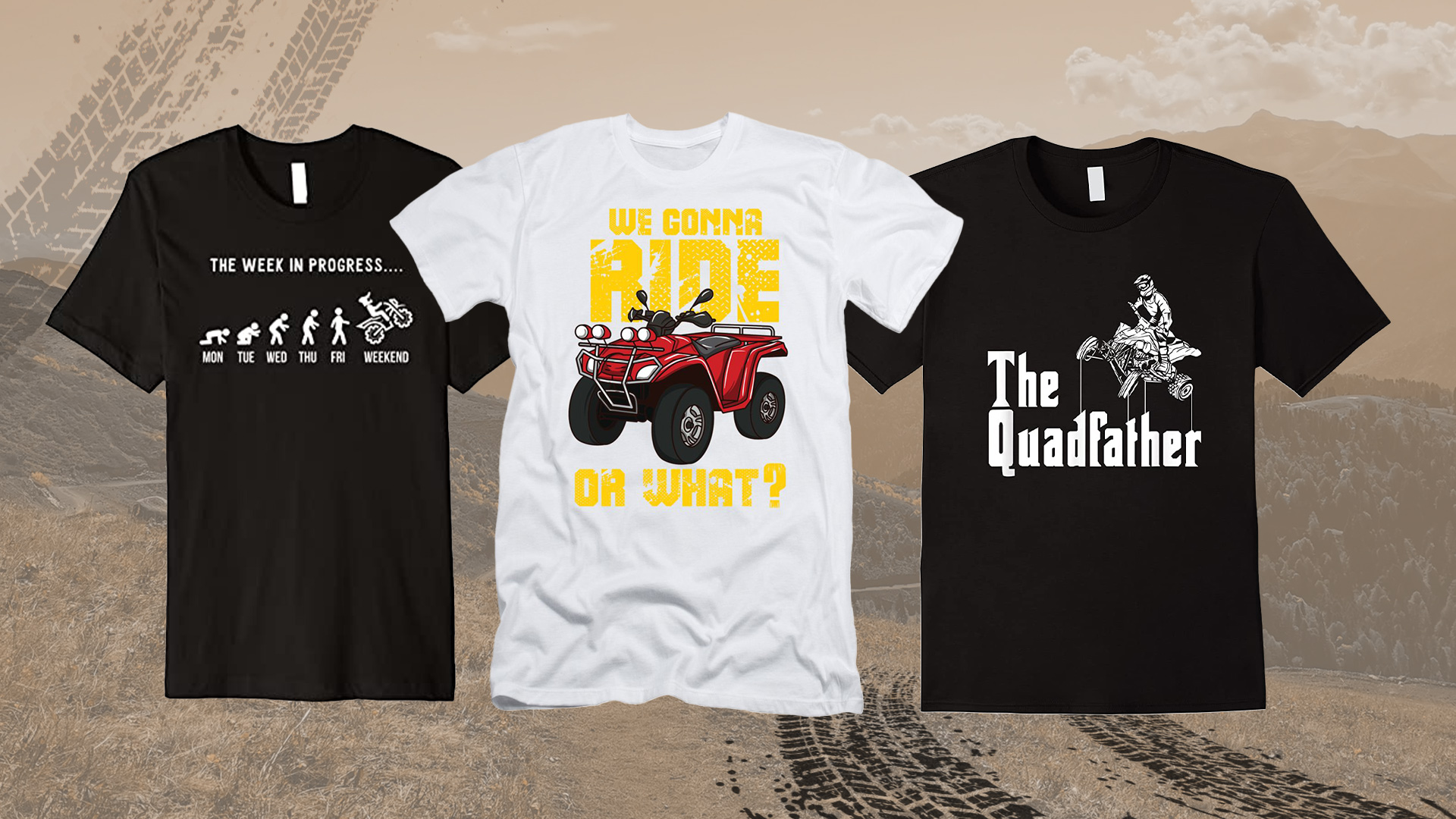 12 Adult ATV Shirts Worth Wearing