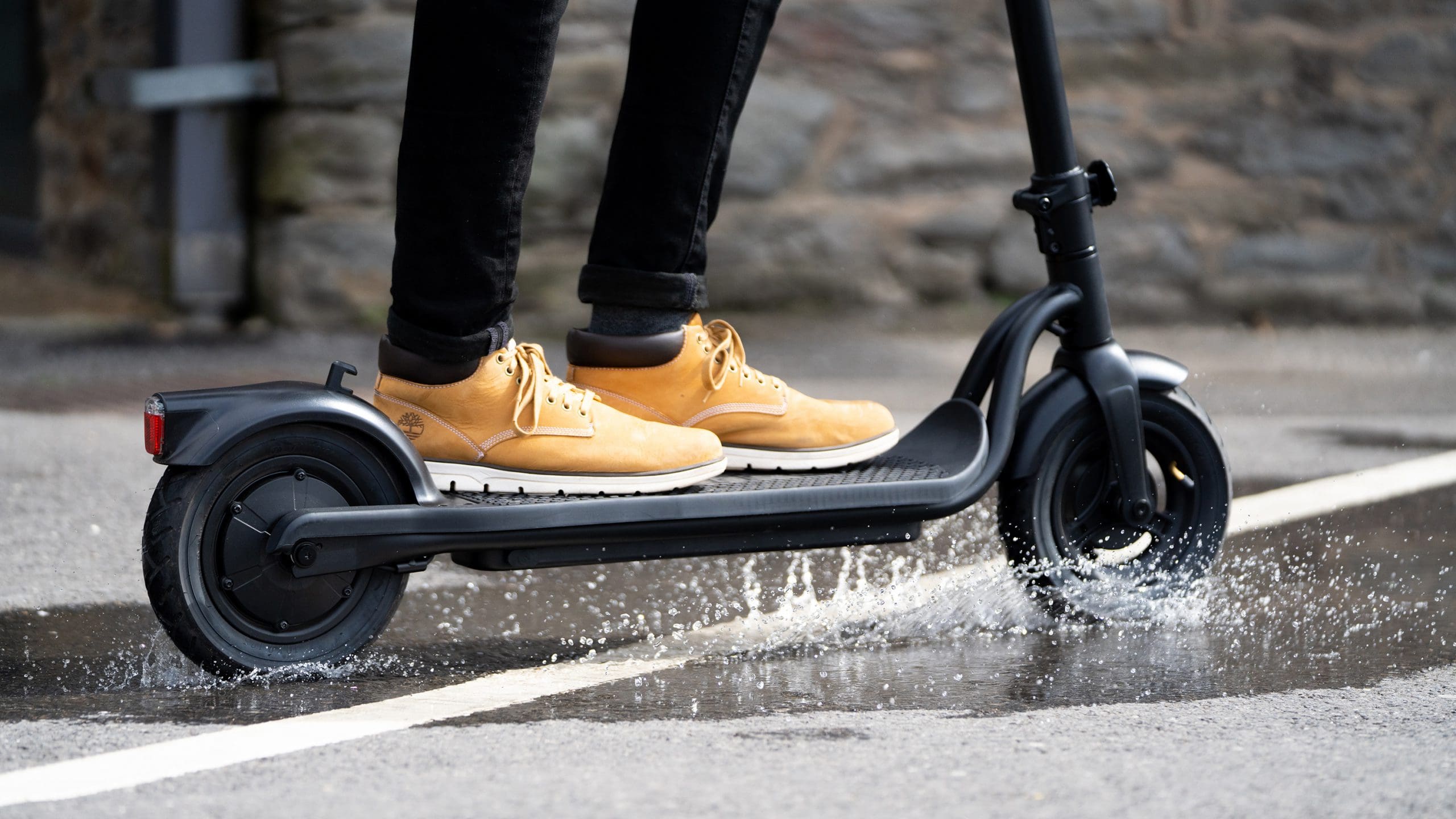 Electric scooter waterproofing