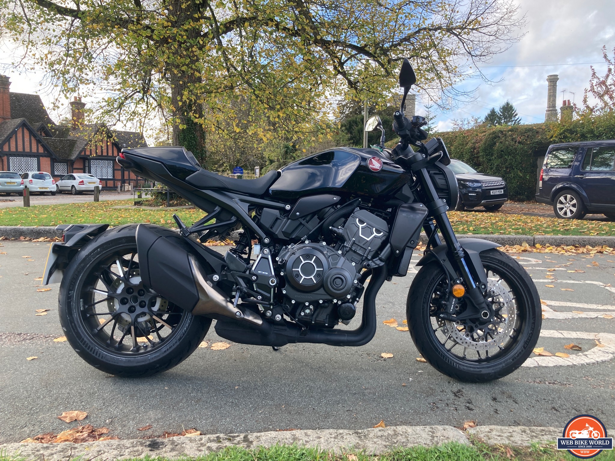 LV-10 FULL BLACK for Honda Cb 1000 R Neo Sports Café 2018 - 2023