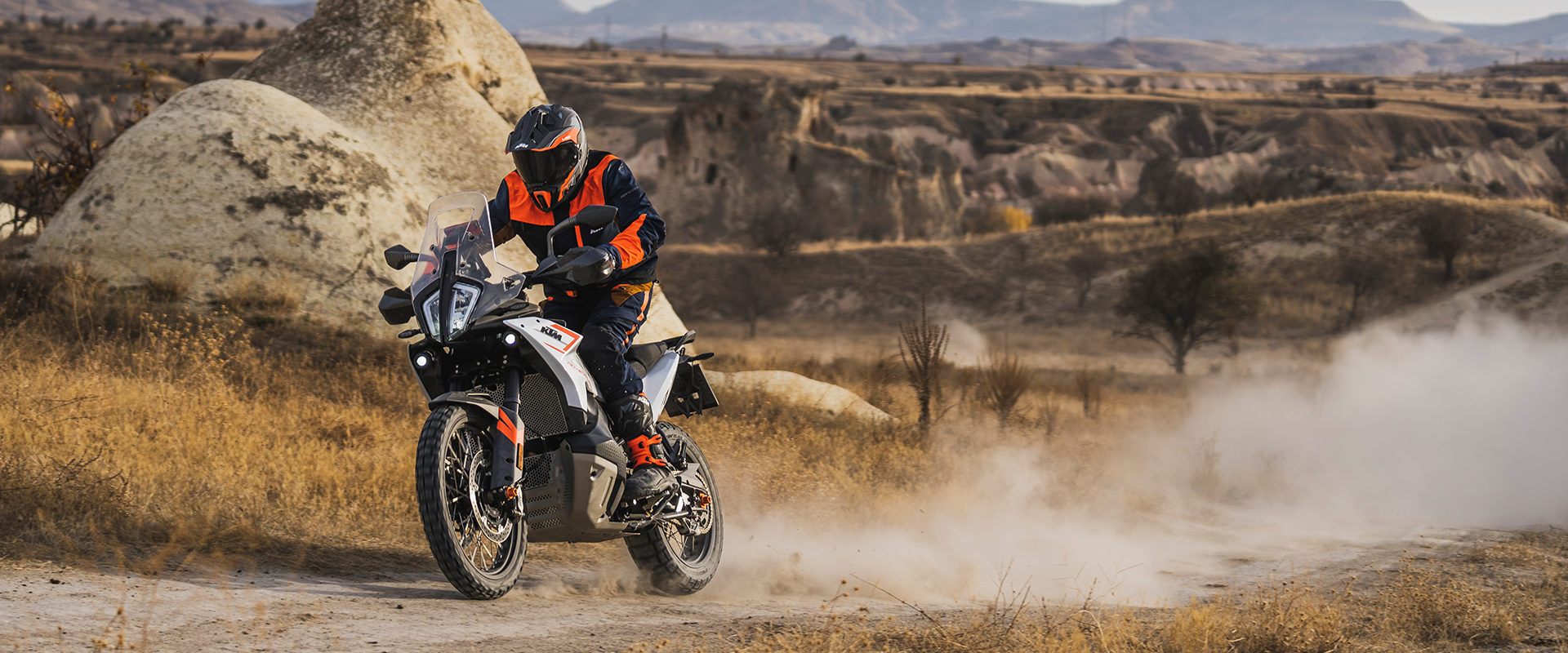 KTM's 2023 790 Adventure, which will be manufactured in China by CFMoto. Media sourced from KTM. 