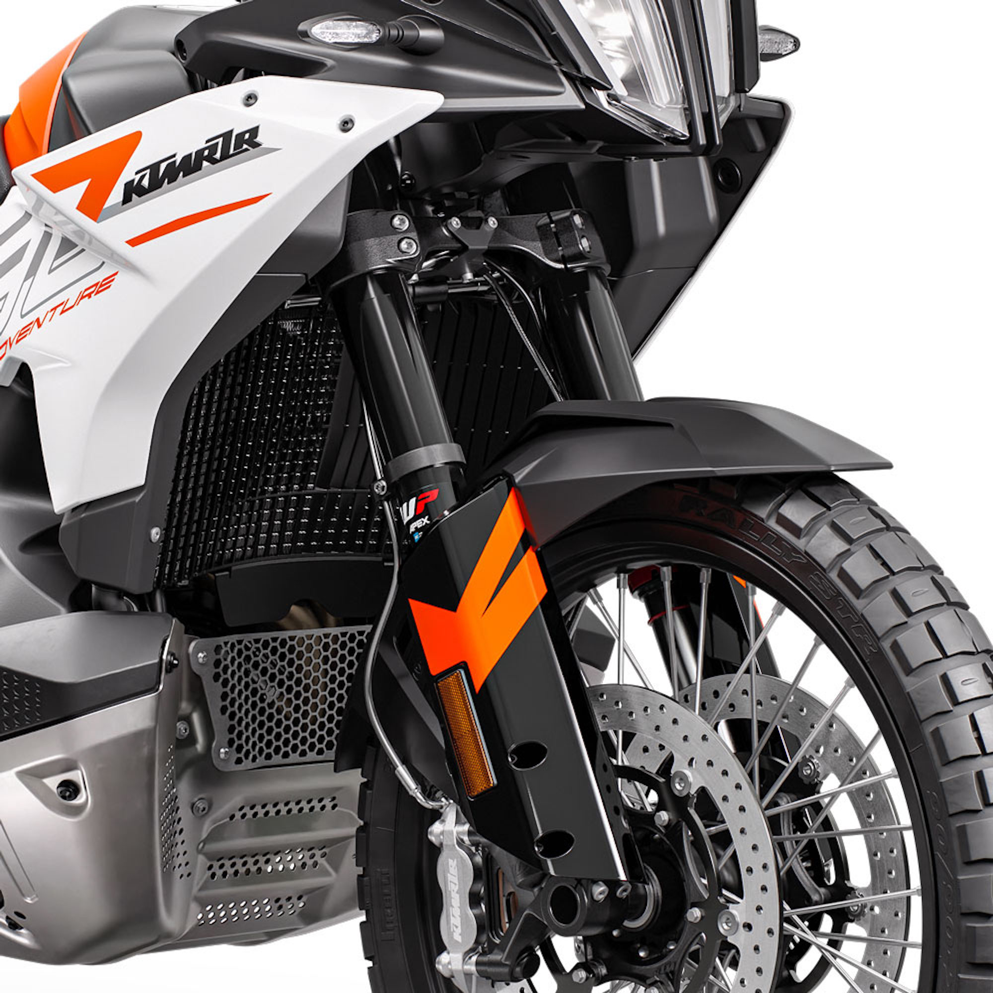 KTM's 2023 790 Adventure, which will be manufactured in China by CFMoto. Media sourced from KTM.