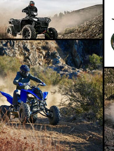 Collage of fastest ATVs