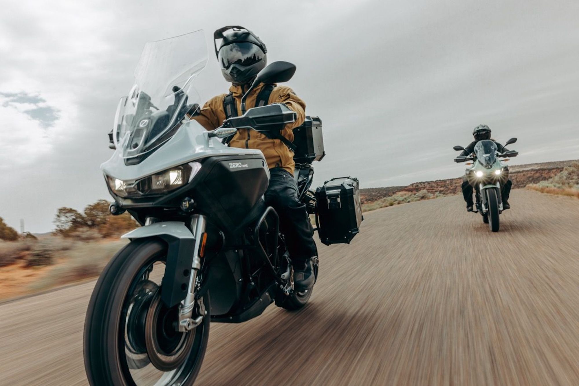 A zero machine being taken out for a spin on a cloudy day. Media sourced from Autoweek.