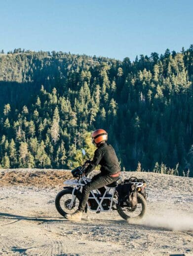 A view of the UBCO 2x2 electric bike. Media sourced from CycleVolta.