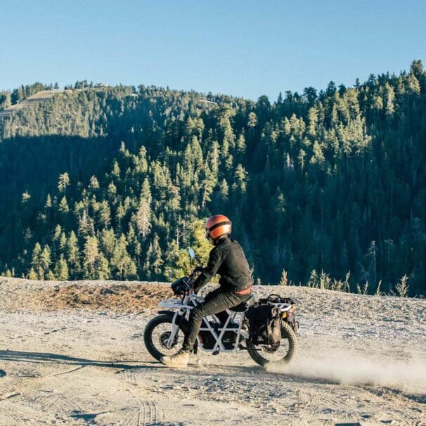 A view of the UBCO 2x2 electric bike. Media sourced from CycleVolta.