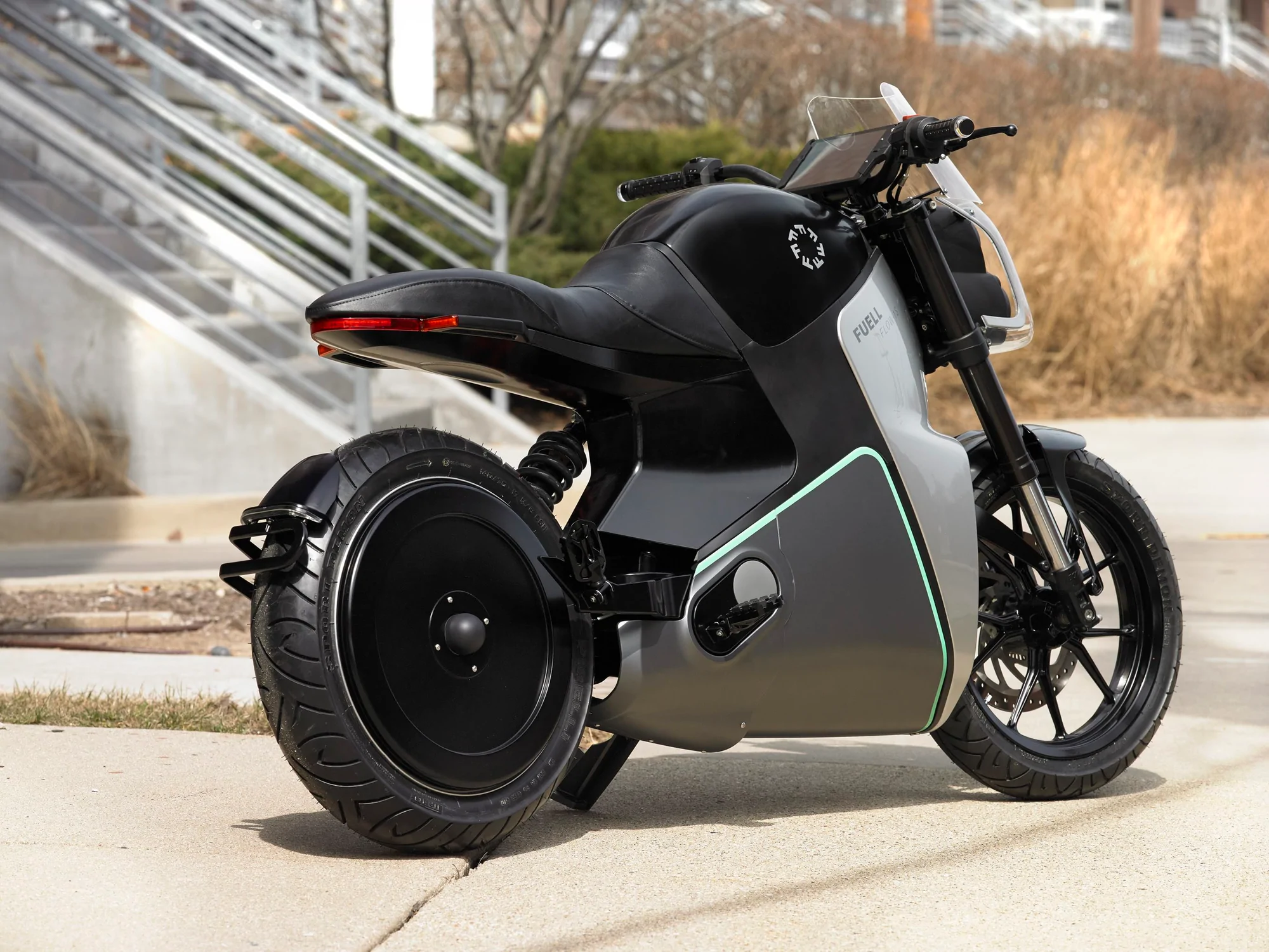 Electric motorcycle brand FUELL, and their new incubating machine, the FLLOW. Media sourced from FUELL.