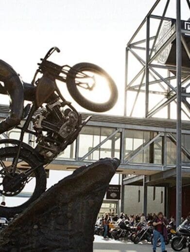 Harley-Davidson's factory in Milwaukee, WI. Media sourced from Harley-Dadvison's website.