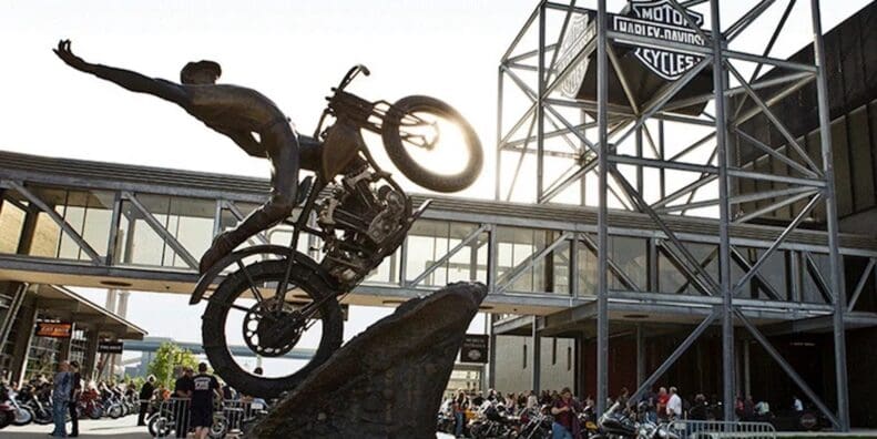 Harley-Davidson's factory in Milwaukee, WI. Media sourced from Harley-Dadvison's website.