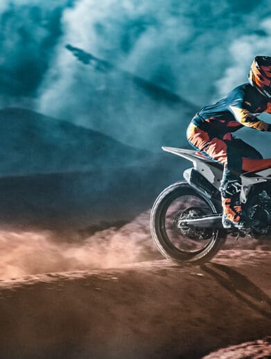 KTM's all-new 2023 450 SX-F. Media sourced from KTM.