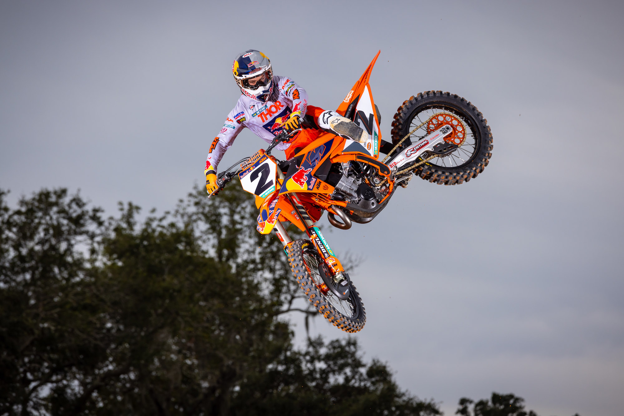 KTM's all-new 2023 450 SX-F. Media sourced from KTM.