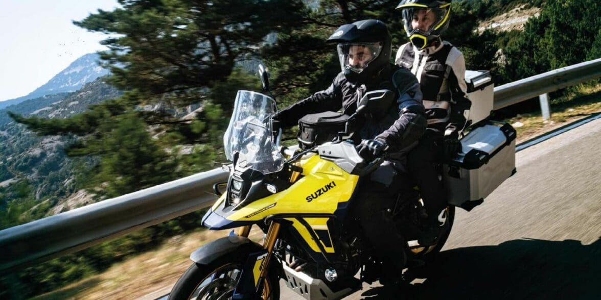 Suzuki's new adventure bike. Media sourced from Motorcycle Magazine.