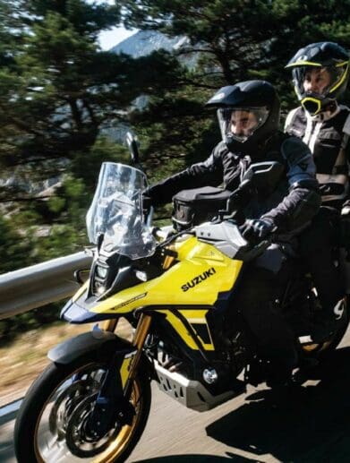 Suzuki's new adventure bike. Media sourced from Motorcycle Magazine.