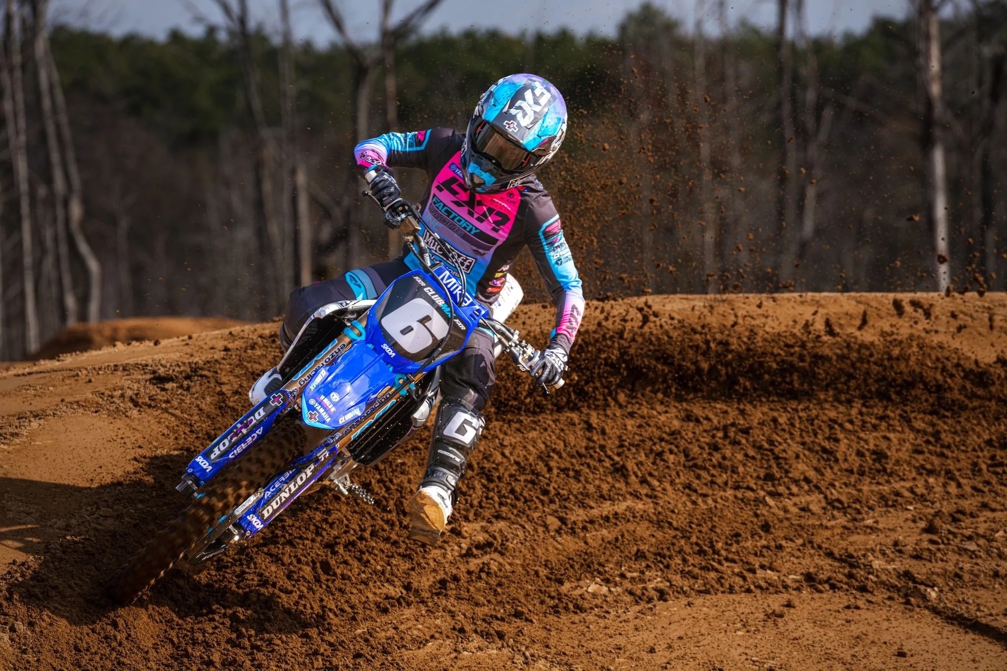 Muc-Off's team for 2023's Supercross. Media sourced from Muc-Off's website.