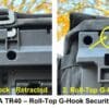 Security mechanism for Shad Terra TR40 bag