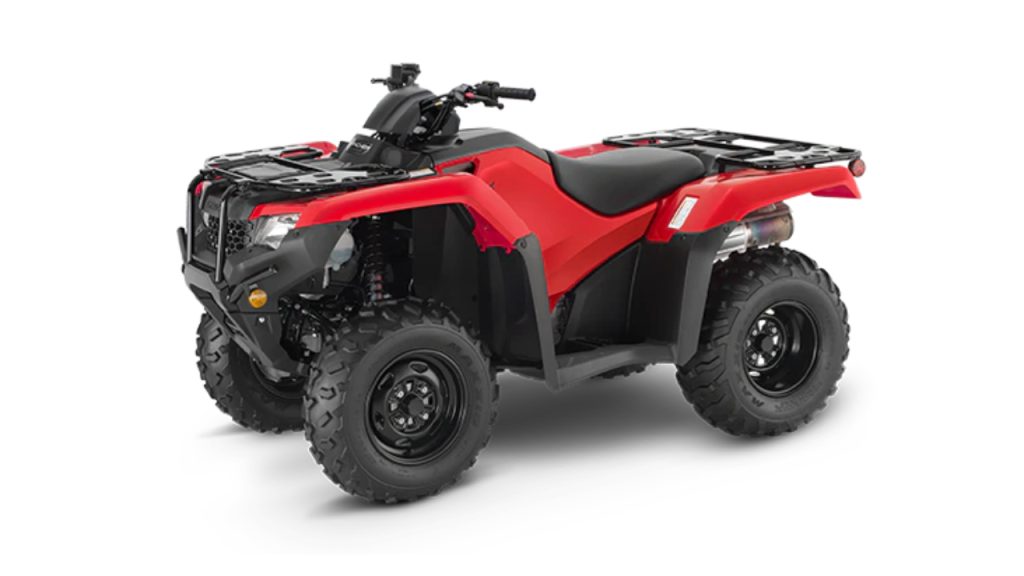 2023 Honda FourTrax Rancher 4X4 on a white background.