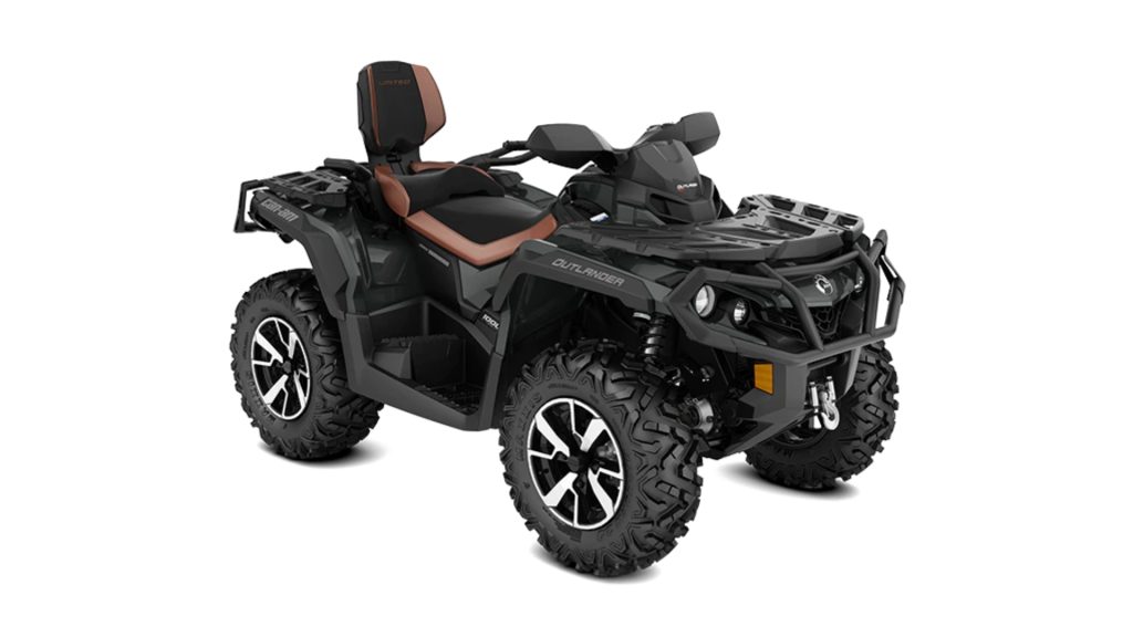 2022 Can-Am Outlander Max Limited on a white background