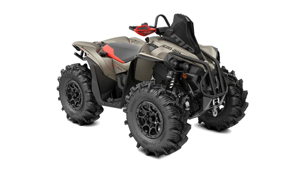 Can-Am Renegade X MR 1000R on a white background