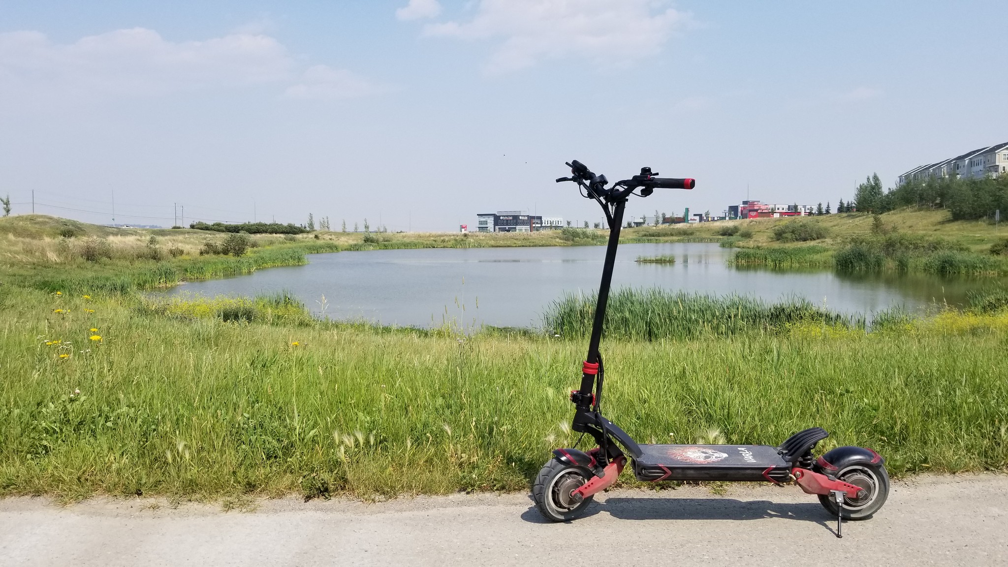 2021 Varla Eagle One OffRoad Scooter Unboxing, Assembly, & First Ride