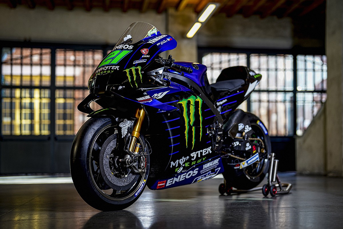 A view of the 2022 Monster Energy YZR-M1. Media sourced from Motorsports. 