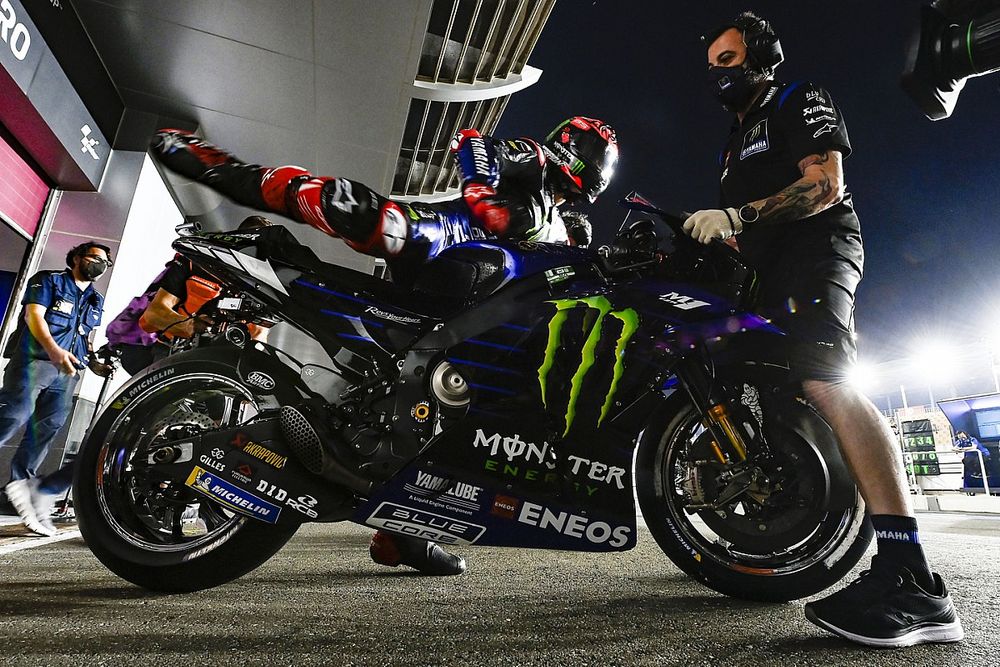 A view of the 2022 Monster Energy YZR-M1. Media sourced from Motorsports.