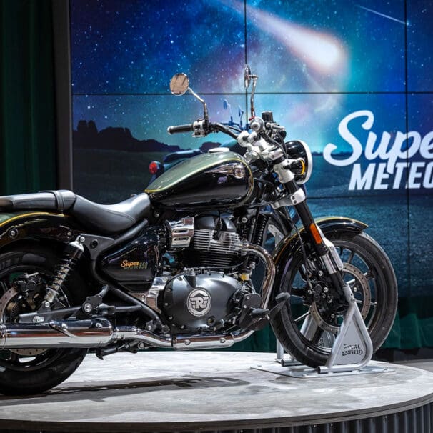 The new Royal Enfield Super Meteor 650 Cruiser