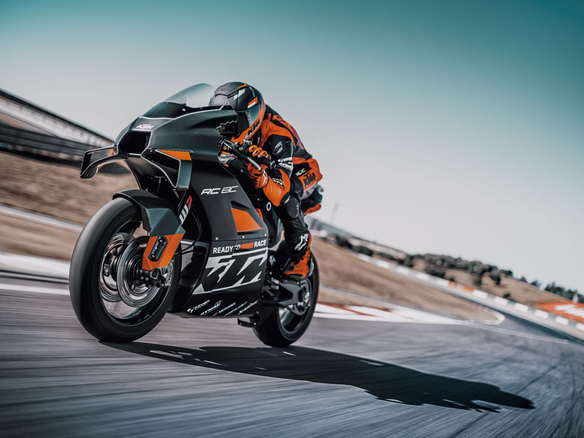 KTM's limited-edition RC 8C, which continues to sell out like hot cakes. Media sourced from KTM.