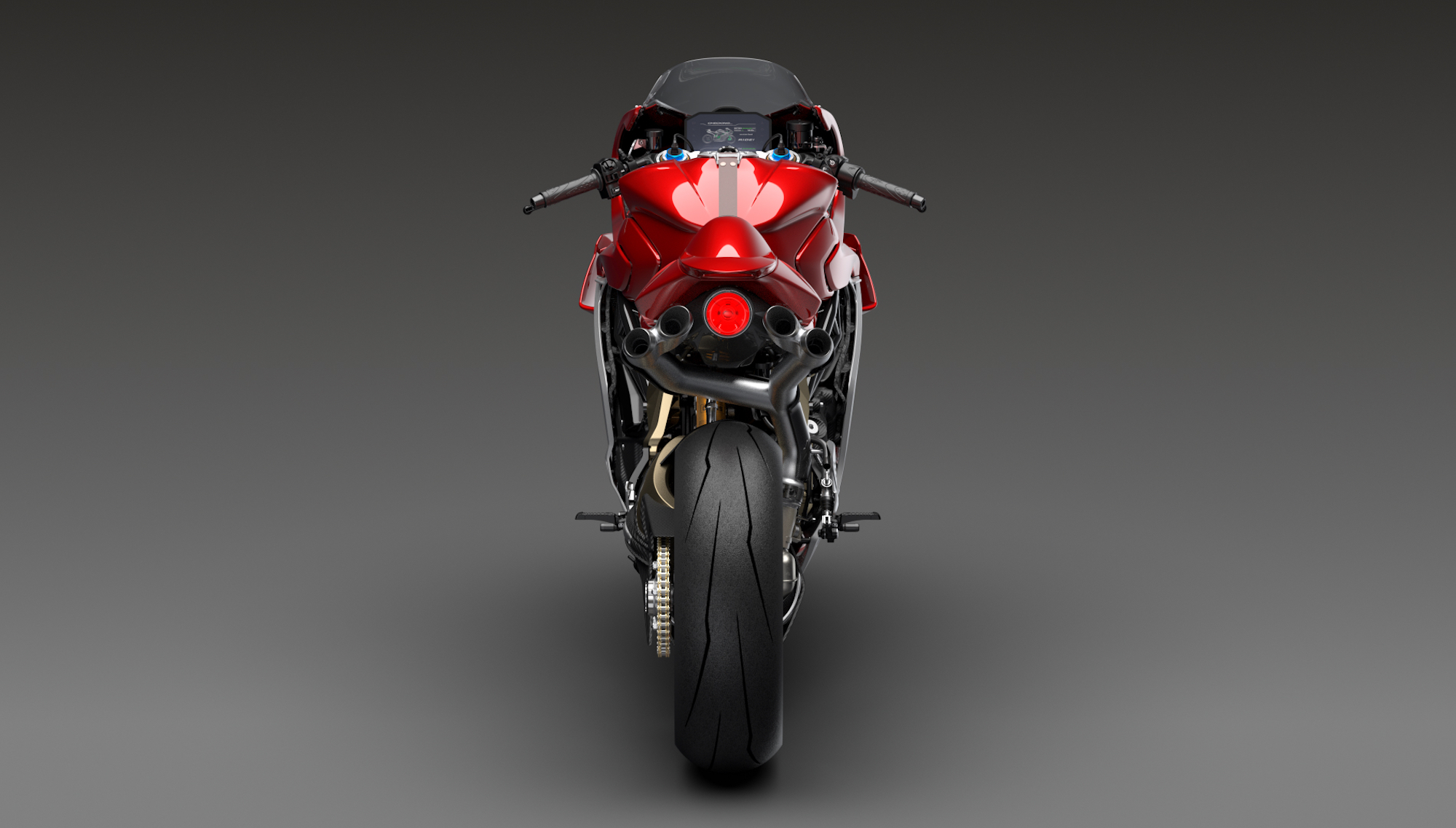 Meet MV Agusta's new limited-edition model: The Superveloce 1000 Serie Oro. Media sourced from MV Agusta. 