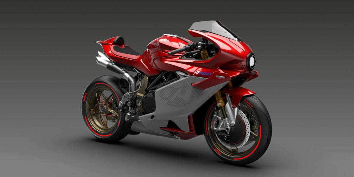 Meet MV Agusta's new limited-edition model: The Superveloce 1000 Serie Oro. Media sourced from MV Agusta.