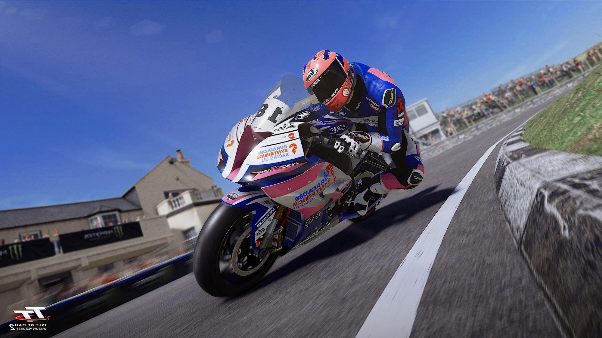 Advertisement for the new game from NACON: "Isle of Man TT - Ride on the Edge 3." Media sourced from Game News 24.