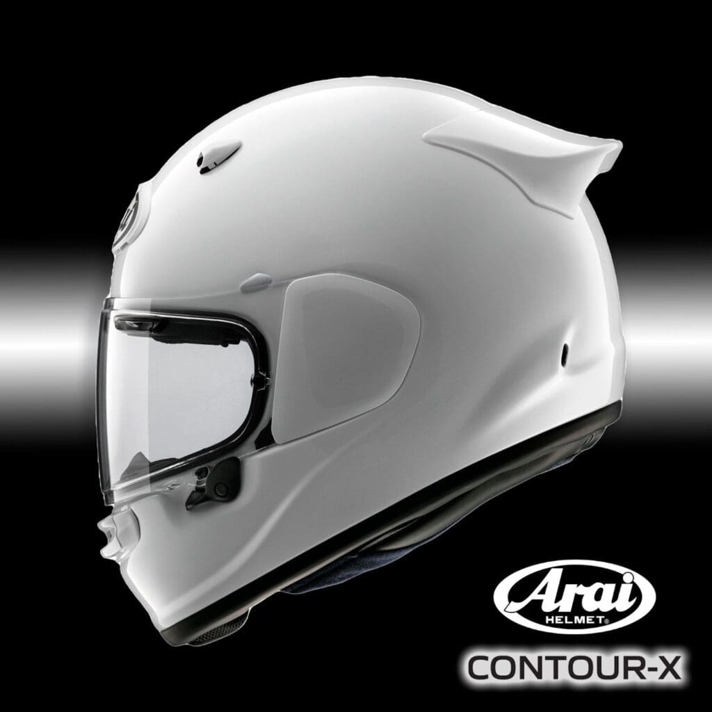 Arai's new lid, the Contour-X. Media sourced from Arai.