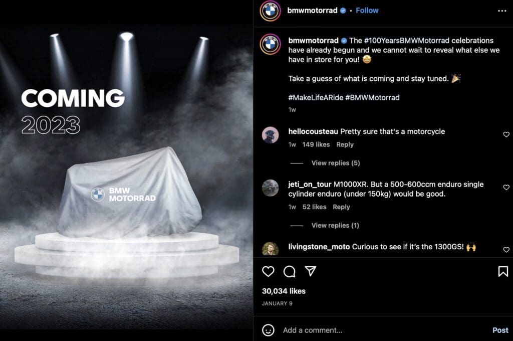 A sneak-peek of BMW's preparation for their 100th birthday! What do you think it is? Media sourced from BMW's Instagram account.