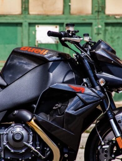 Buell's 1190SX. Media sourced from Buell.